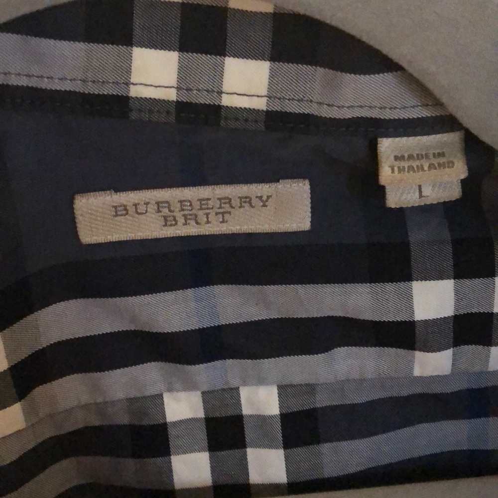 Burberry button up - Picture 4 of 6